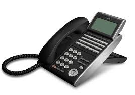UX5000 Phone IP3NA-24TXH 24DG Black Charcoal Warranty Refurbished NEC Aspire 